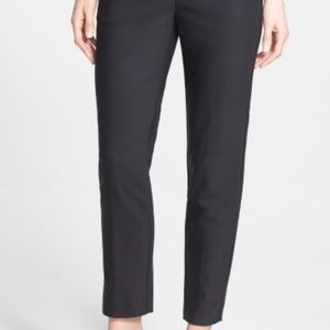 THEORY 'Bedina' Cotton Blend Cigarette Pants sz00